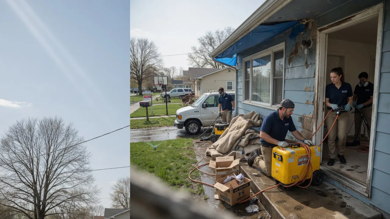 Basement Flood Cleanup in Snyder, OK near me